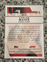 2022 Topps Chrome Formula 1 Carlos Sainz Speed Demons