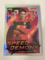 2022 Topps Chrome Formula 1 Charles Leclerc Speed Demons