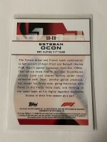 2022 Topps Chrome Formula 1 Esteban Ocon Speed Demons