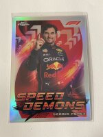 2022 Topps Chrome Formula 1 Sergio Perez Speed Demons
