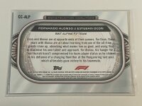2022 Topps Chrome Formula 1 Alonso Ocon Constructor...