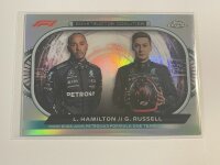 2022 Topps Chrome Formula 1 Hamilton Russel Constructor...