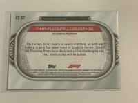 2022 Topps Chrome Formula 1 Leclerc Sainz Constructor...