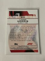 2022 Topps Chrome Formula 1 Lando Norris Speed Demons