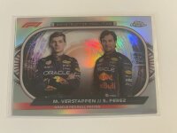 2022 Topps Chrome Formula 1 Verstappen Perez Constructor...