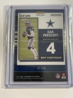 2021 Panini Contenders Optic Dak Prescott MVP Contender...