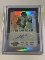 2021 Panini Contenders Optic A.J. Brown Veteran Ticket...