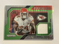 2021 Panini Prizm Football Cornell Powell Premiere RC JSY