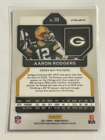 2021 Panini Prizm Football Aaron Rodgers Green Pulsar