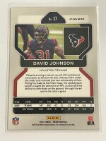 2021 Panini Prizm Football David Johnson Silver Pizm