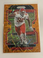 2021 Panini Prizm Football Chris Jones Velocity Laser