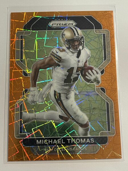 2021 Panini Prizm Football Michael Thomas Velocity Laser