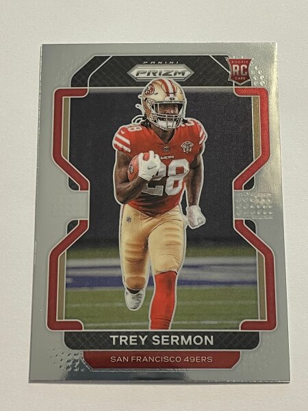 2021 Panini Prizm Football Trey Sermon RC