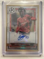 2021 Topps Museum Collection UEFA CL Eduardo Camavinga RC...