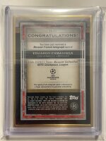 2021 Topps Museum Collection UEFA CL Eduardo Camavinga RC...