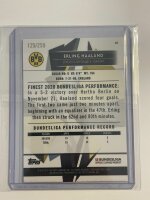 2021 Topps Finest Bundesliga Erling Haaland Purple...